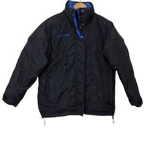Columbia Women's Interchange 3 in 1 Jacket 2 Piece‎ Waterproof Blue Black